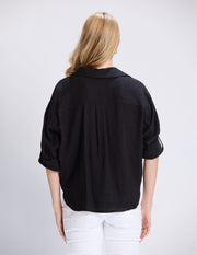 Stella + Gemma On Repeat Blouse - Black