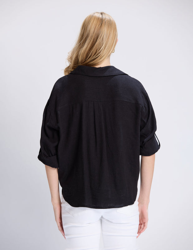 Stella + Gemma On Repeat Blouse - Black