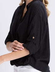 Stella + Gemma On Repeat Blouse - Black