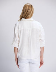 Stella + Gemma On Repeat Blouse - White