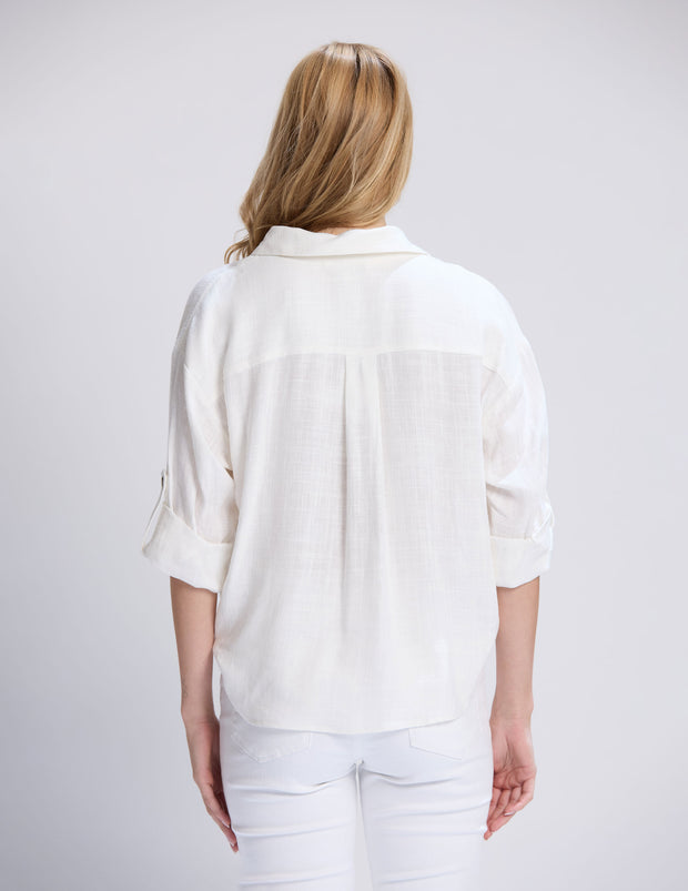 Stella + Gemma On Repeat Blouse - White