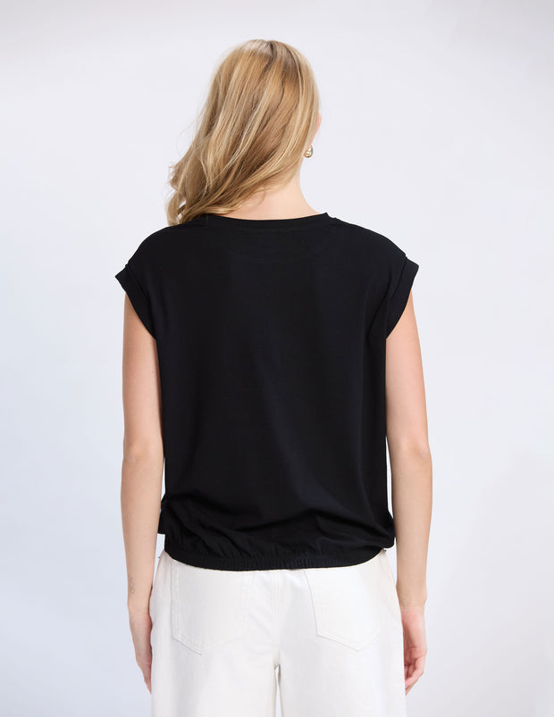 Stella + Gemma Tara Top - Black