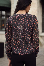 MSCH Evelda Orabella Shirt AOP - Desert Rose