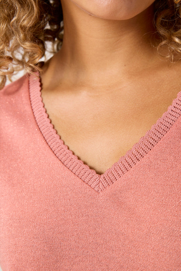 Garcia Poppy T-shirt - Peach Sorbet