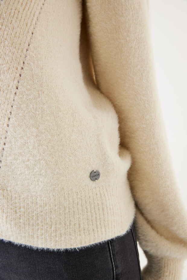 Garcia Pullover Knit - Whitecap