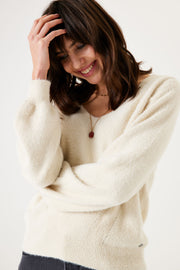 Garcia Pullover Knit - Whitecap