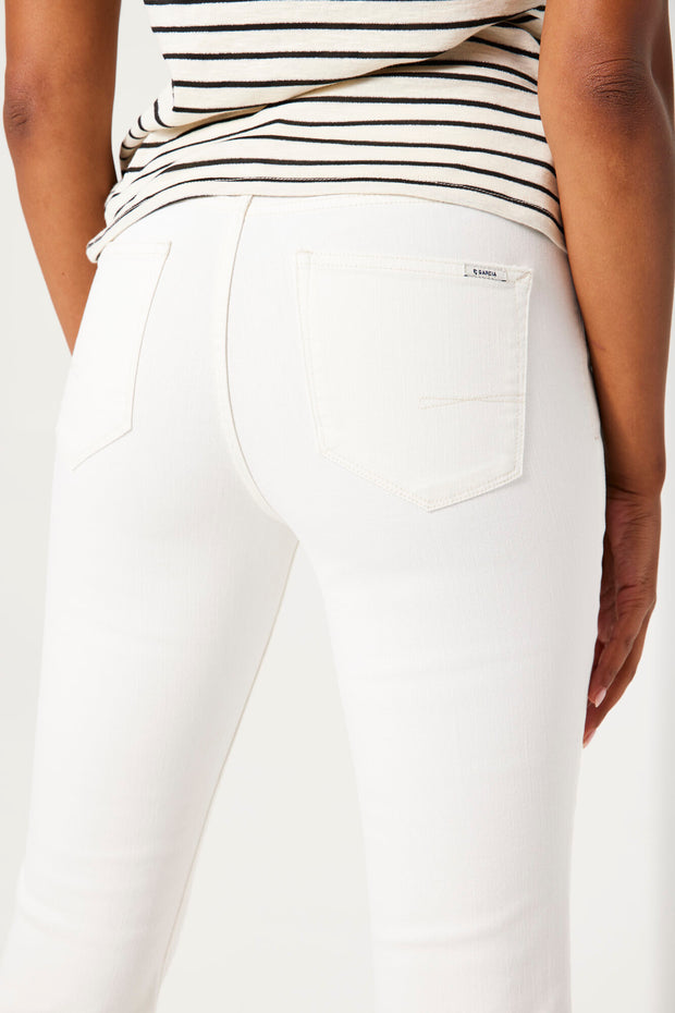 Garcia Celia Straight Jeans - White