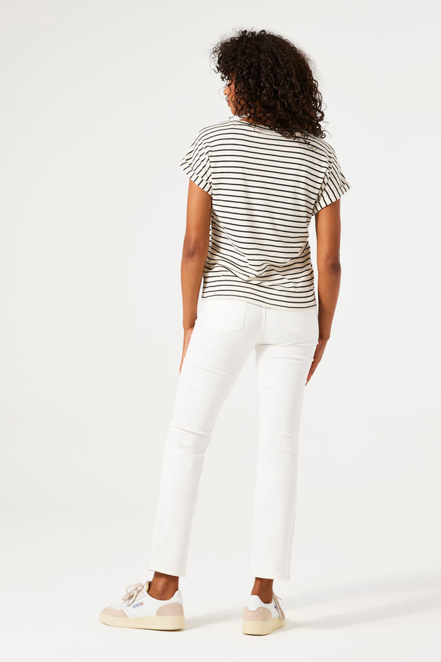 Garcia Celia Straight Jeans - White