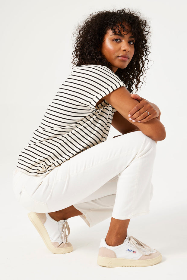 Garcia Celia Straight Jeans - White
