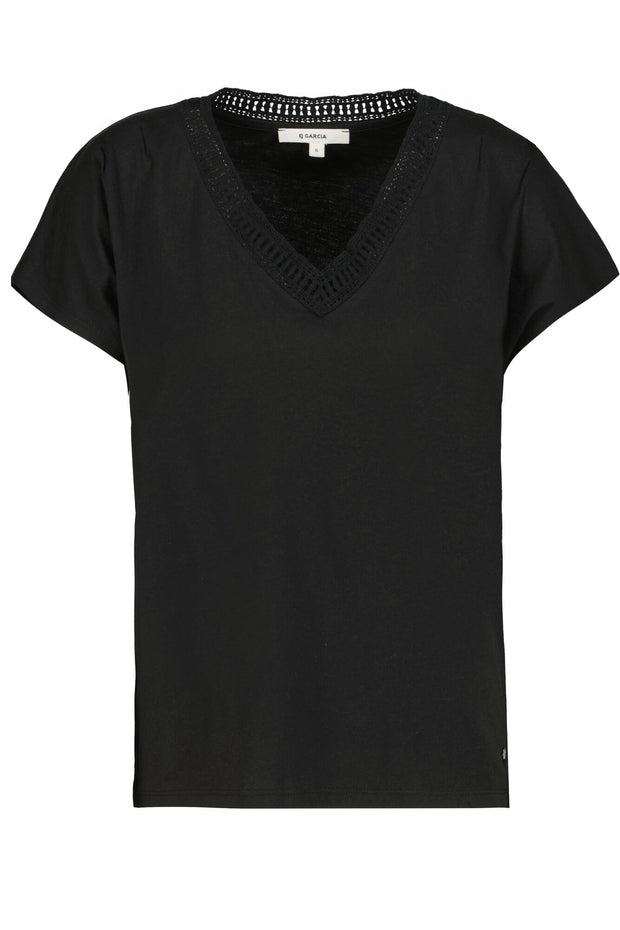Garcia Ladies T-shirt - Black