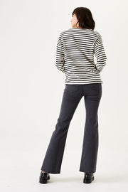 Garcia Martha Sweater - Black Stripe