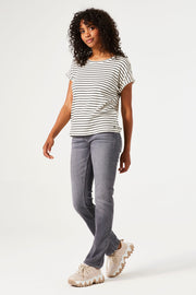 Garcia Reese Top - Black Stripe