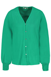 Garcia Ladies Button Down Shirt - Jolly Green