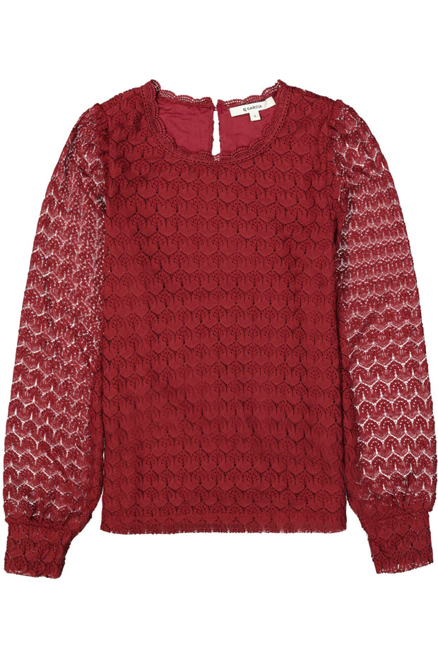 Garcia Matilda Blouse - Cabernet