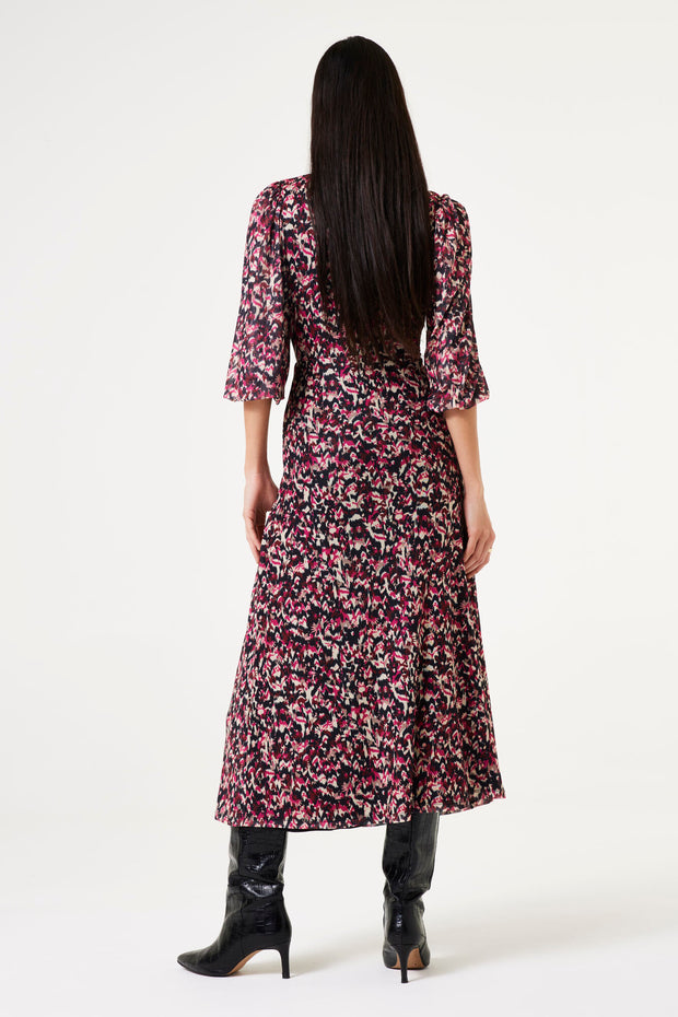 Garcia Maya Maxi Dress - Cabernet Print