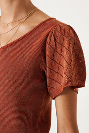 Garcia Pullover Top - Picante