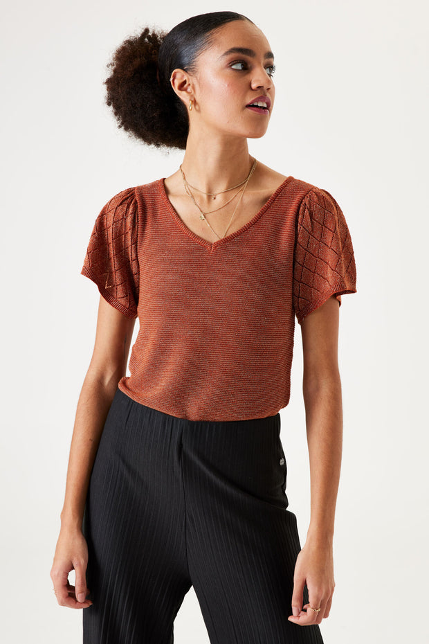 Garcia Pullover Top - Picante