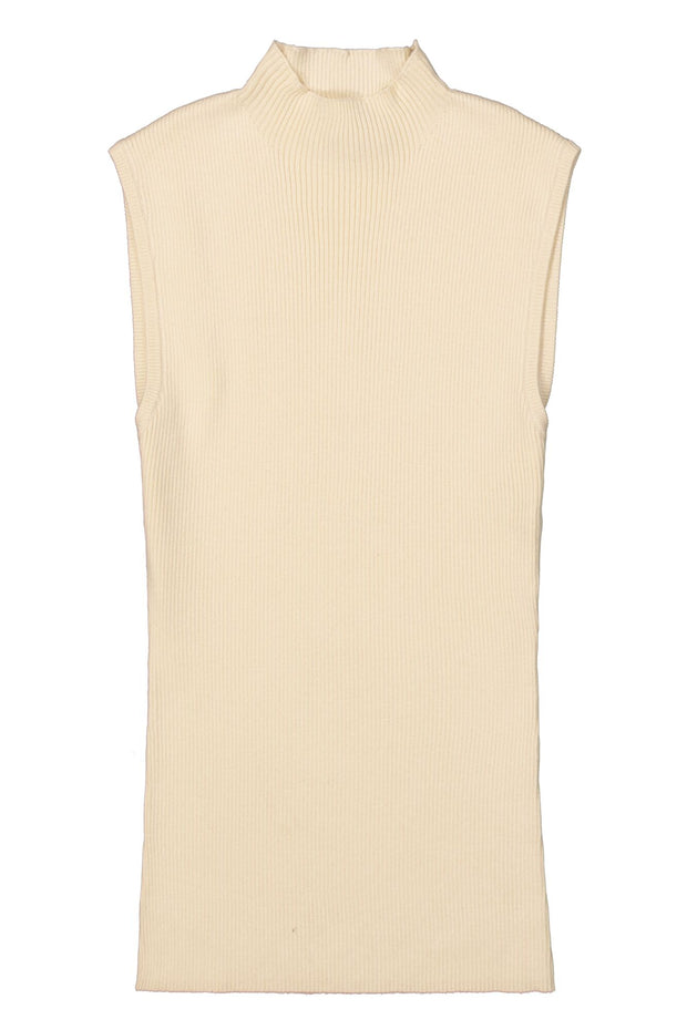 Garcia Knitted Singlet - Whitecap