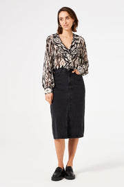 Garcia Nala Blouse - Black Print