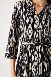 Garcia Gia Dress - Black Print