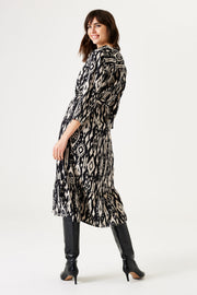 Garcia Gia Dress - Black Print