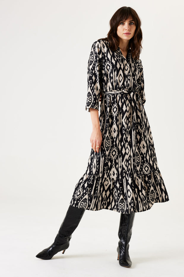 Garcia Gia Dress - Black Print