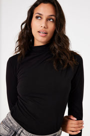 Garcia Long Sleeve Top - Black