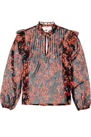 Garcia Ruby Blouse - Black Print