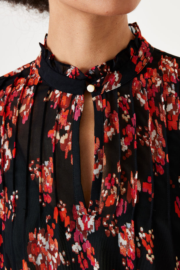 Garcia Ruby Blouse - Black Print