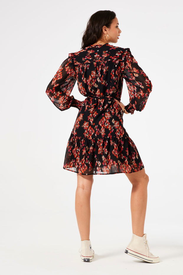 Garcia Ruby Dress - Black Print