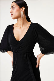 Garcia Midnight Dress - Black Sparkle