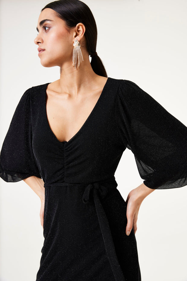 Garcia Midnight Dress - Black Sparkle