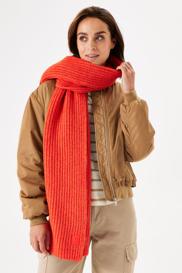 Garcia Winter Scarf - Flame Scarlet