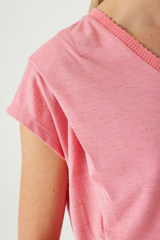 Garcia T-shirt - Sunrise Pink