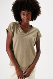 Garcia Cece T-Shirt - Light Khaki