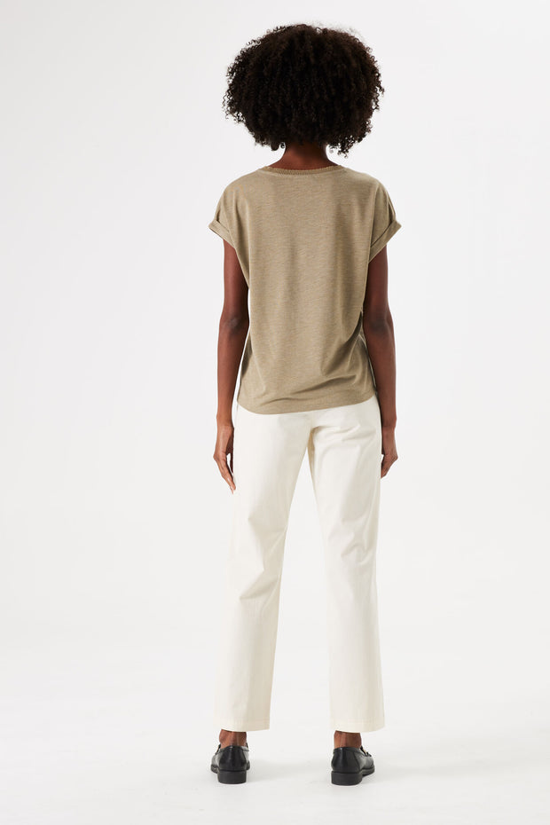 Garcia Cece T-Shirt - Light Khaki