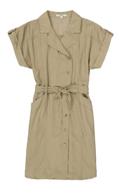 Garcia Mable Button Down Dress - Light Khaki