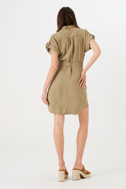 Garcia Mable Button Down Dress - Light Khaki