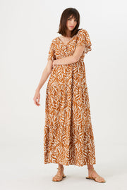 Garcia Maxi Dress - Roasted Pecan