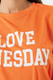 Garcia Love Tuesday T-shirt - Emberglow