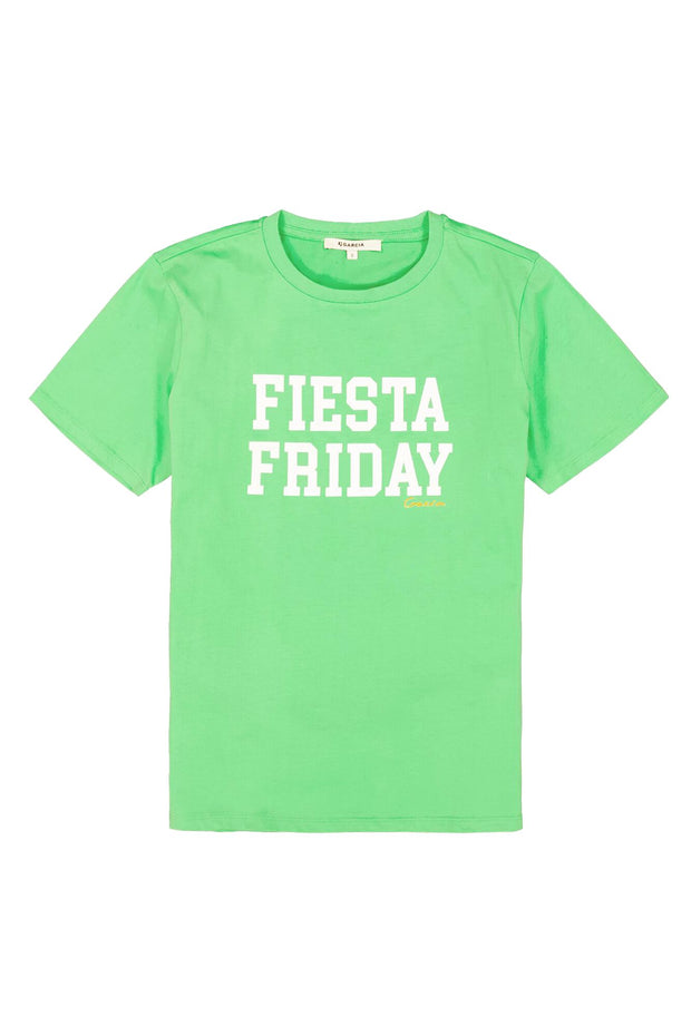 Garcia Fiesta Friday T-shirt - Festive Green