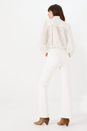 Garcia Lacey Blouse - White