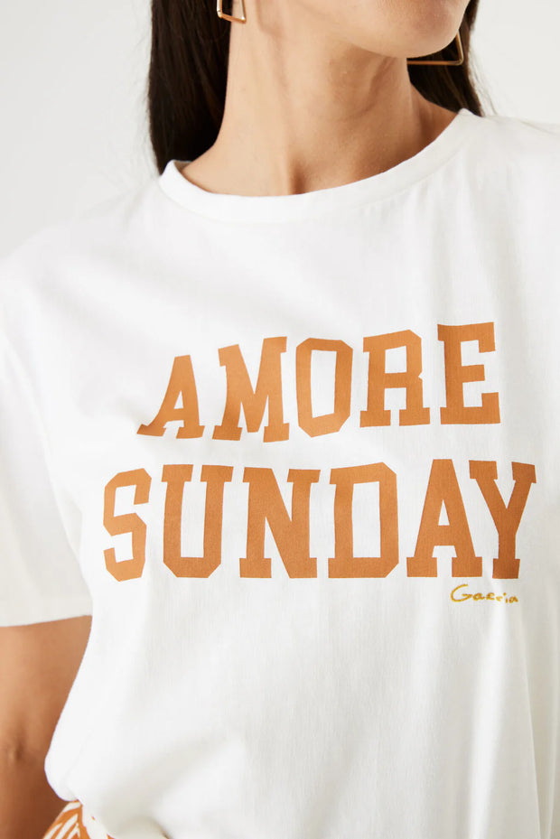 Garcia Amore Tee - Off White