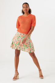 Garcia Mini Skirt - Dusky Peach