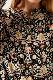 Garcia Ladies Shirt - Black Print