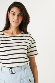 Garcia Stripe T-Shirt - Black Stripe