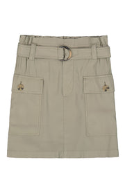 Garcia Cargo Mini Skirt - Seagrass