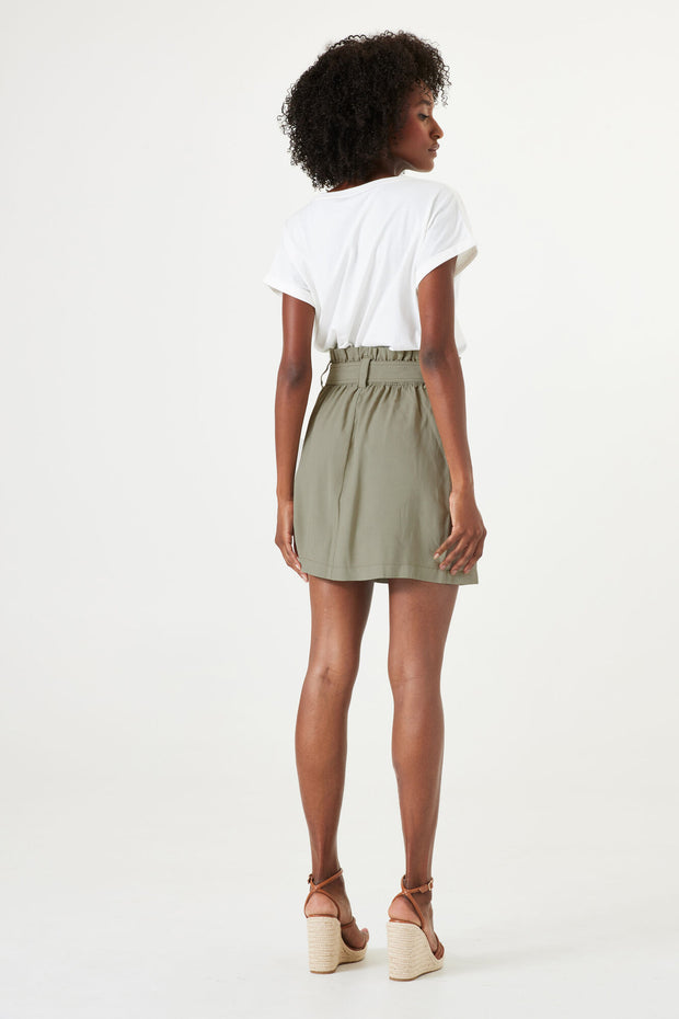 Garcia Cargo Mini Skirt - Seagrass