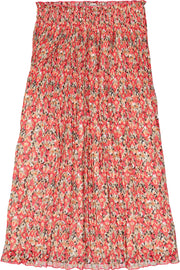 Garcia Midi Pleated Skirt - Lush Pink