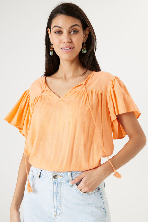 Garcia Penny Shirt - Papaya Punch